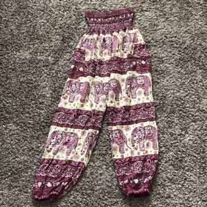 Elephant harem pants